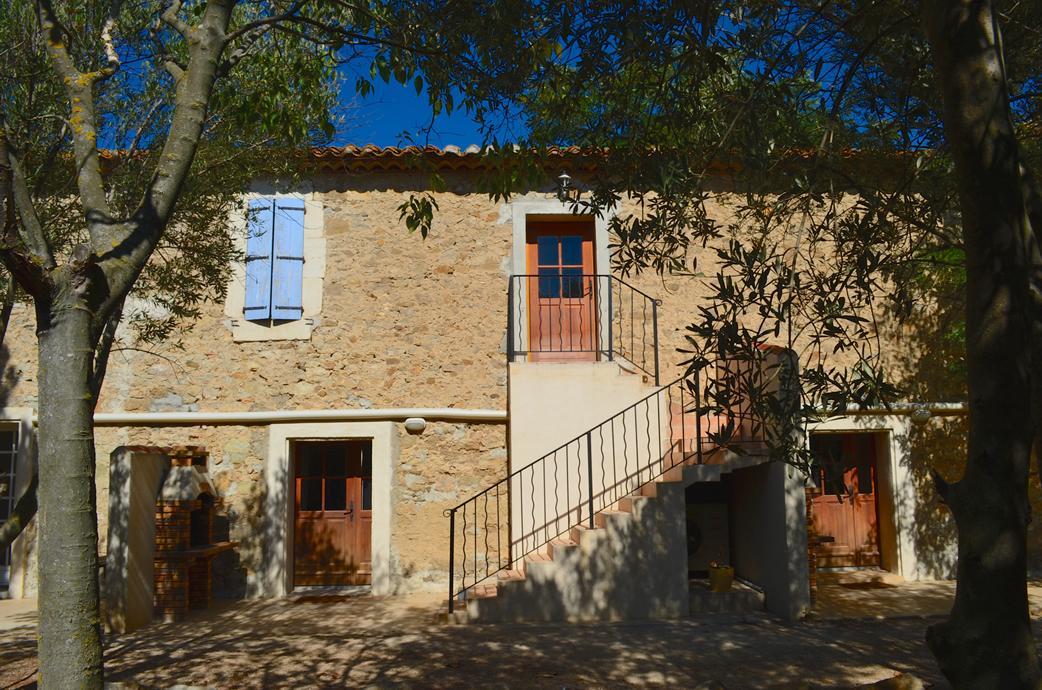 Chateau Du Puits Es Pratx Ginestas Bagian luar foto